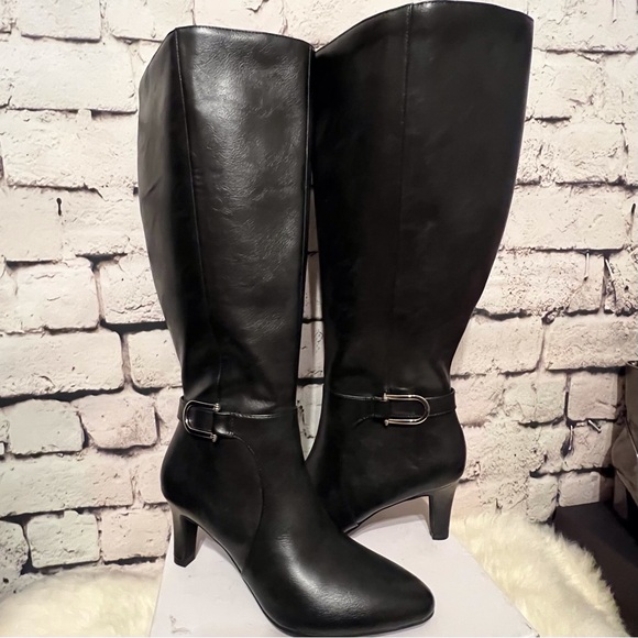Life Stride Shoes - LifeStride Galina Wide Calf High Shaft Boots
 10M WC
